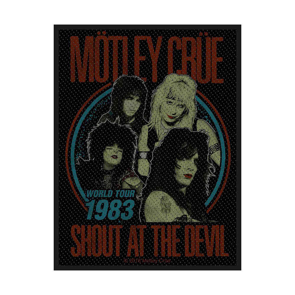 Motley Crue - Shout At The Devil Patch - Multicolours